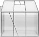 WideShop TUNEL SZKLARNIA ALUMINIOWA PRZYŚCIENNA 192x127x202 4
