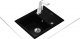 Zlewozmywak Teka Stone 45 S-TG 1B 1D Tegranit onyks (115330050) 2