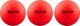 Volvik morele Piłki golfowe VOLVIK VIMAT Soft (red mat) 3 szt 1