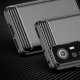 Hurtel Carbon Case elastyczne etui pokrowiec Xiaomi 12/12X czarny 1