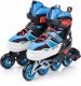 Rolki Meteor Rox rekreacyjne regulowane niebieskie r. 30-33 3