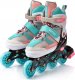 Rolki Meteor Rox rekreacyjne regulowane niebieskie r. 34-37 2