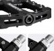 RockBros Pedały rowerowe RockBros 2017-12CBK platformowe nylon Czarne 5