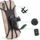 RockBros Uchwyt rowerowy silikonowy RockBros LF436BK na rower na kierownicę do telefonu Czarny 2