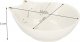 Springos Miska dla kota ceramiczna 15cm beżowa, złota UNIWERSALNY 12