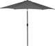 Springos Parasol ogrodowy składany 300 cm duży na balkon ciemnoszary UNIWERSALNY 17