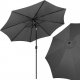 Springos Parasol ogrodowy składany 300 cm duży na balkon ciemnoszary UNIWERSALNY 7