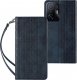 Hurtel Magnet Strap Case etui do Xiaomi Redmi Note 11 Pro pokrowiec portfel + mini smycz zawieszka niebieski 1