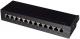 LogiLink Patch panel 12x RJ-45 Cat.6A STP Czarny (NP0019B) 1