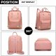 Kono Pudrowy plecak vintage damski KN02 2