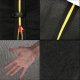 Springos Osłona na sprężyny z siatką do trampoliny wewnętrzną 8FT 244/250/252 cm czarna UNIWERSALNY 18