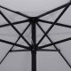 Springos Parasol ogrodowy składany 260 cm duży na balkon szary UNIWERSALNY 11