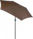 Springos Parasol ogrodowy składany 260 cm duży na balkon brązowy UNIWERSALNY 1