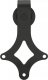 Springos System do drzwi przesuwnych 183 cm prowadnica do 100 kg, barn door stal czarny UNIWERSALNY 4