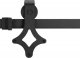 Springos System do drzwi przesuwnych 183 cm prowadnica do 100 kg, barn door stal czarny UNIWERSALNY 8