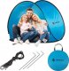 Springos Namiot plażowy 150x90 cm samorozkładający pop-up niebieski UNIWERSALNY 1