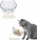 Springos Miska dla psa i kota z antypoślizgową podstawką i uszami biała UNIWERSALNY 3