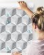 Muralo Tapeta Geometryczny Motyw - Efekt 3D 4