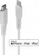 Kabel USB Lindy USB-C - Lightning 0.5 m Biały (31315) 2