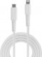 Kabel USB Lindy USB-C - Lightning 0.5 m Biały (31315) 1