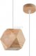 Lampa wisząca Sollux Lighting Lampa wisząca WOODY naturalne drewno himp 2