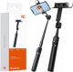 Selfie stick Mcdodo Mcdodo Double Shot kijek selfie stick tripod bluetooth statyw czarny 1