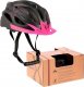 Nils Extreme MTW291 CZARNO-RÓŻOWY ROZM. S (50-59CM) KASK NILS EXTREME 1