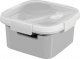 Curver Pojemnik na żywność kwadratowy LUNCH KIT Smart to go Mix miętowy/ jasnoszary/ brzoskwiniowy 1,1L Curver 1