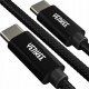 Kabel USB Yenkee USB-C - USB-C 1 m Czarny (35055946) 1