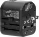 Orno GOworld USB uniwersalny adapter podróżny do ponad 200 krajów świata,  100-240V, 8A, 2 x USB, 5V  2,4A inteligentna identyfikacja 6