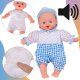 MalPlay Lalka bobas ze smoczkiem 26 cm 1
