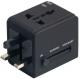 Omega Adapter podróżny 4 w 1 220-250V + 2 x USB 2