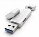 Czytnik Satechi Aluminiowy Type-C USB 3.0 Micro/SD Reader, srebrny (ST-TCCRAS) 1