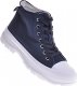 Pantofelek24 Sznurowane trampki damskie Granatowe /B1-2 12352 S294/ 36 2