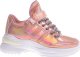 Pantofelek24 Damskie buty sportowe na platformie Champagne /G7-2 12380S223/ 38 3