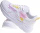Pantofelek24 Białe damskie buty sportowe /F10-3 12395 T297/ 37 5