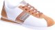 Pantofelek24 Biało rude wiązane buty sportowe /D9-2 12364 T291/ 38 4