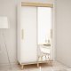 Selsey SELSEY Szafa przesuwana Destia z lustrem 120 cm 2