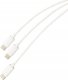 SteelPlay Kabel Dual Play & Charge do kontrolerów PS5 biały 2