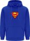 Babaco Bluza męska z kapturem Superman 002 DC Niebieski Rozmiar: XXL 1