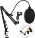 Mikrofon Retoo USB Zestaw uchwyt + filtr 3