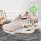 Artiker Sneakersy damskie na koturnie pudrowy róż Artiker 41 4