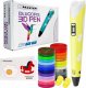 Długopis 3D XMaster DRUKARKA DŁUGOPIS 3D PEN 2 ZESTAW + SZABLONY WKŁADY 200M ŻÓŁTY 1