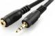 Kabel Gembird Jack 3.5mm - Jack 3.5mm 5m czarny (CCA-423-5M) 1