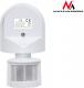 Maclean Ścienny czujnik ruchu zmierzchu 180° 1200W biały (MCE25 W) 4
