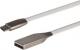 Kabel USB Maclean USB-A - microUSB 1 m Biały (MCTV-833W) 1