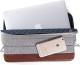 Etui KMP Sleeve MacBook Air 13’’ szaro brązowe (AKKETKMPLSLMB002) 1