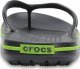 Japonki męskie Crocs Crocs Crocband Flip grafitowo zielony 11033 OA1 48-49 7