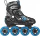 Rolki Roces Moody Boy Tif rekreacyjne regulowane czarne r. 30-35 1