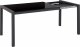 Beliani Stół do jadalni rozkładany 120/160 x 80 cm czarny GRANADA 4